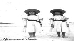 Niñas en la playa